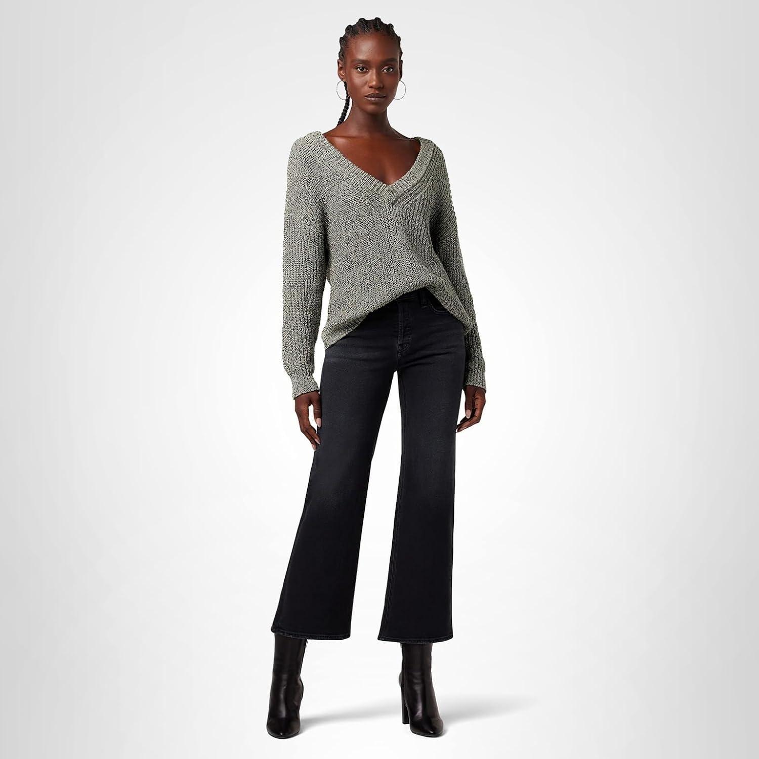 image:imageHUDSON Womens V Neck SweaterAquitaine