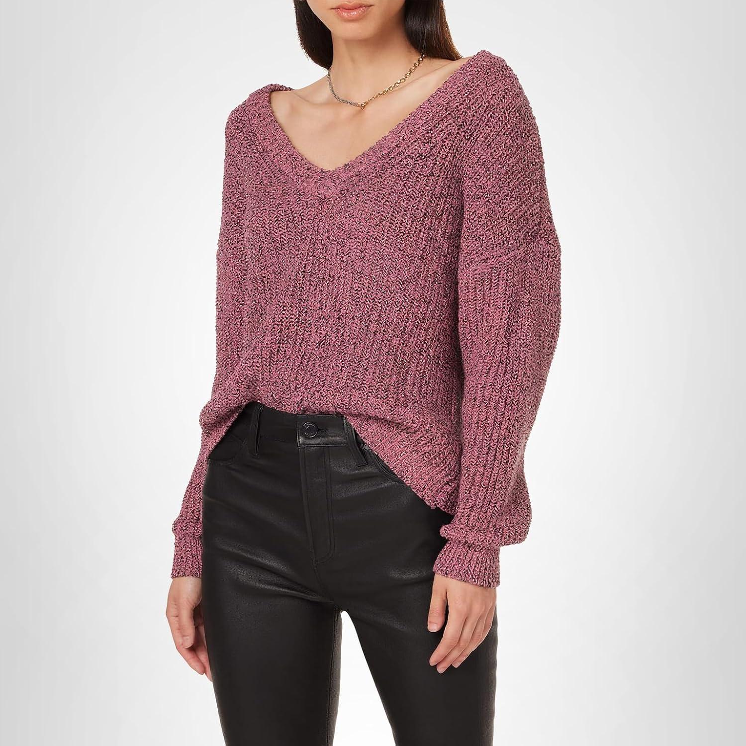 image:imageHUDSON Womens V Neck SweaterProvence
