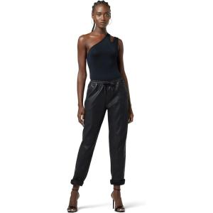HUDSON Womens Lounge Track Pant(Coated Black Beaut)