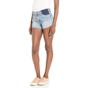 Hudson Womens Gemma Maternity, Cut Off Jean Short(Pearls)