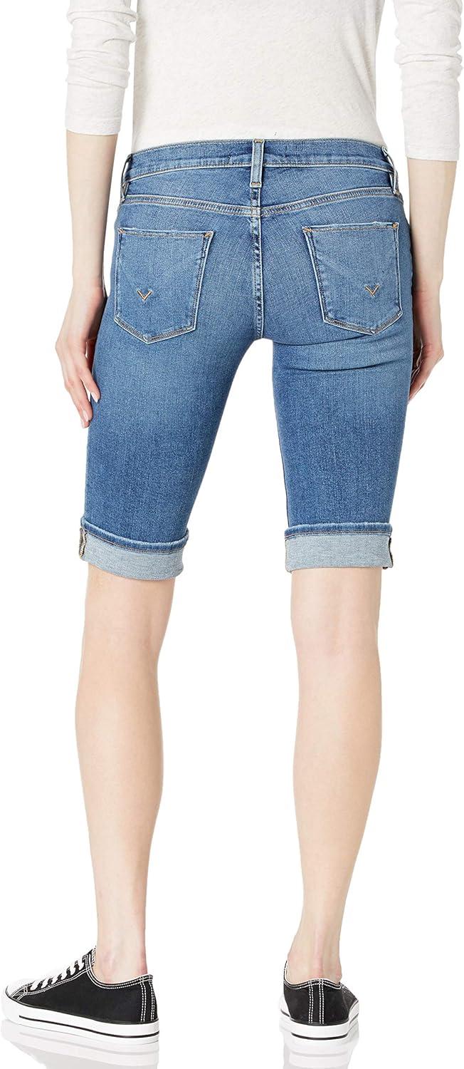 image:imageHUDSON Womens Amelia Mid Rise Knee ShortFreedom
