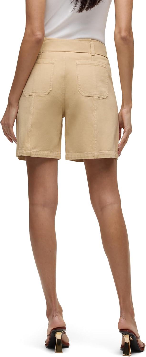 image:imageHUDSON Womens Belted Long ShortCornfield