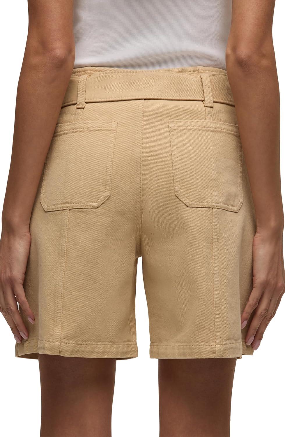 image:imageHUDSON Womens Belted Long ShortCornfield