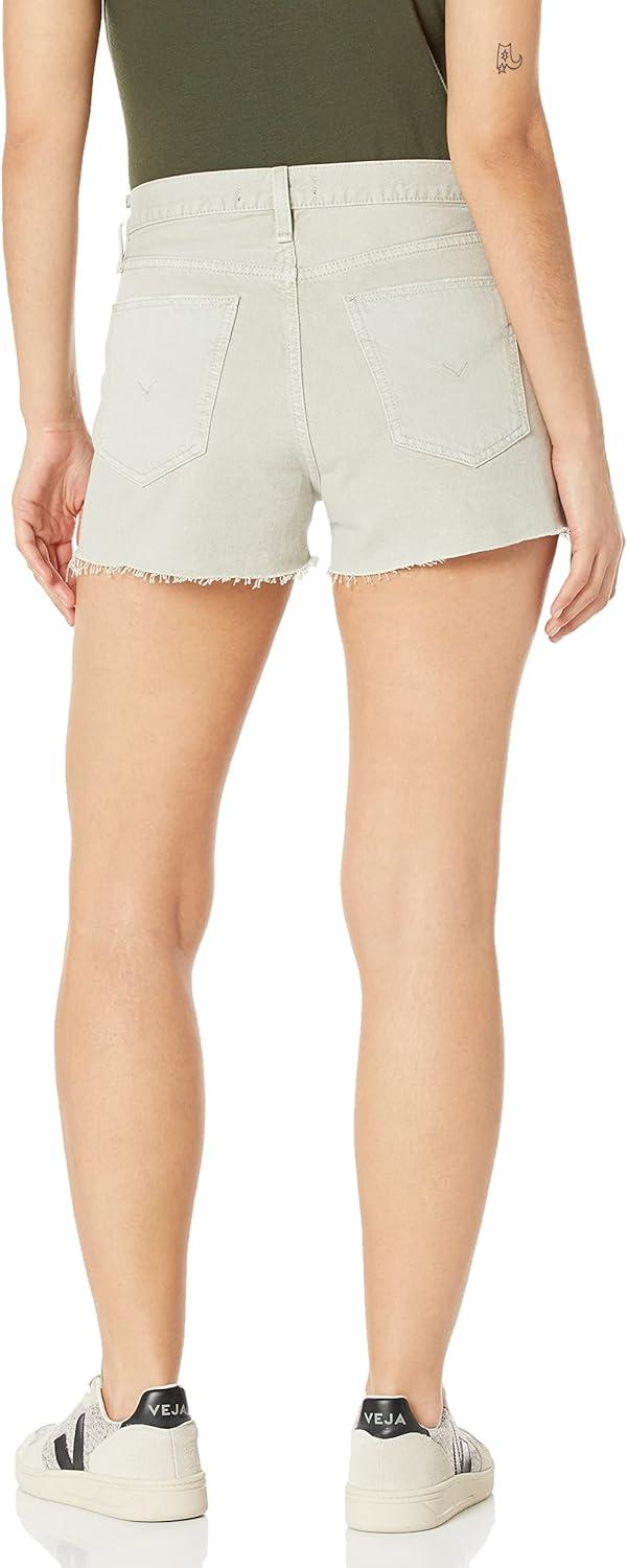 image:imageHudson Jeans Womens Lori High Rise Cut Off Jean ShortDistressed Peyote
