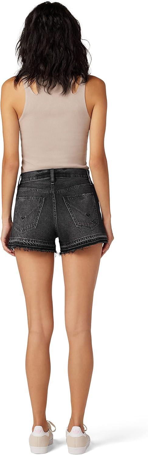 image:imageHudson Jeans Womens Lori High Rise Cut Off Jean ShortWashed Stone