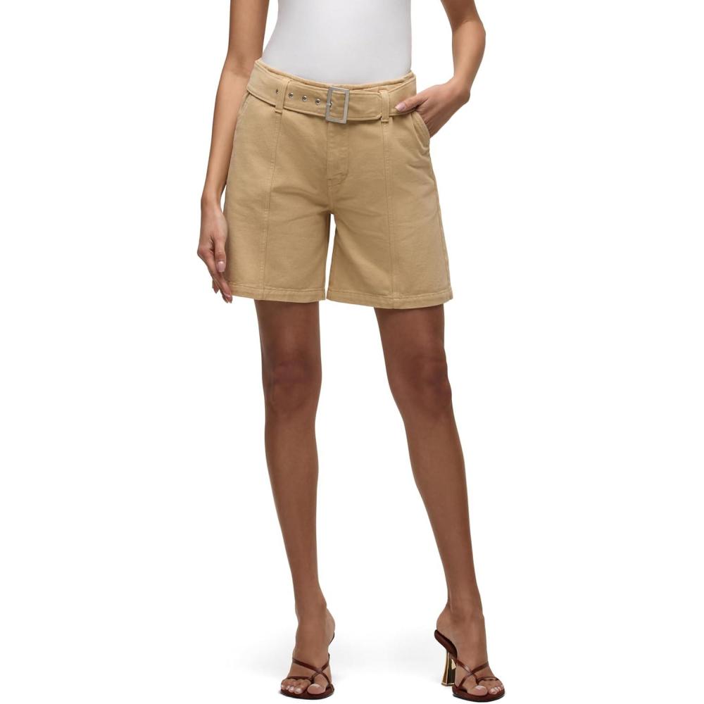 image:imageHUDSON Womens Belted Long ShortCornfield