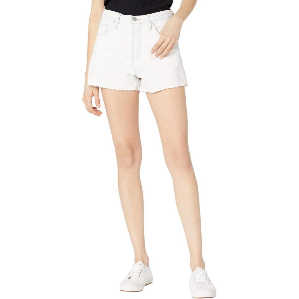 image:imageHudson Jeans Womens Lori High Rise Cut Off Jean ShortSoft Ecru