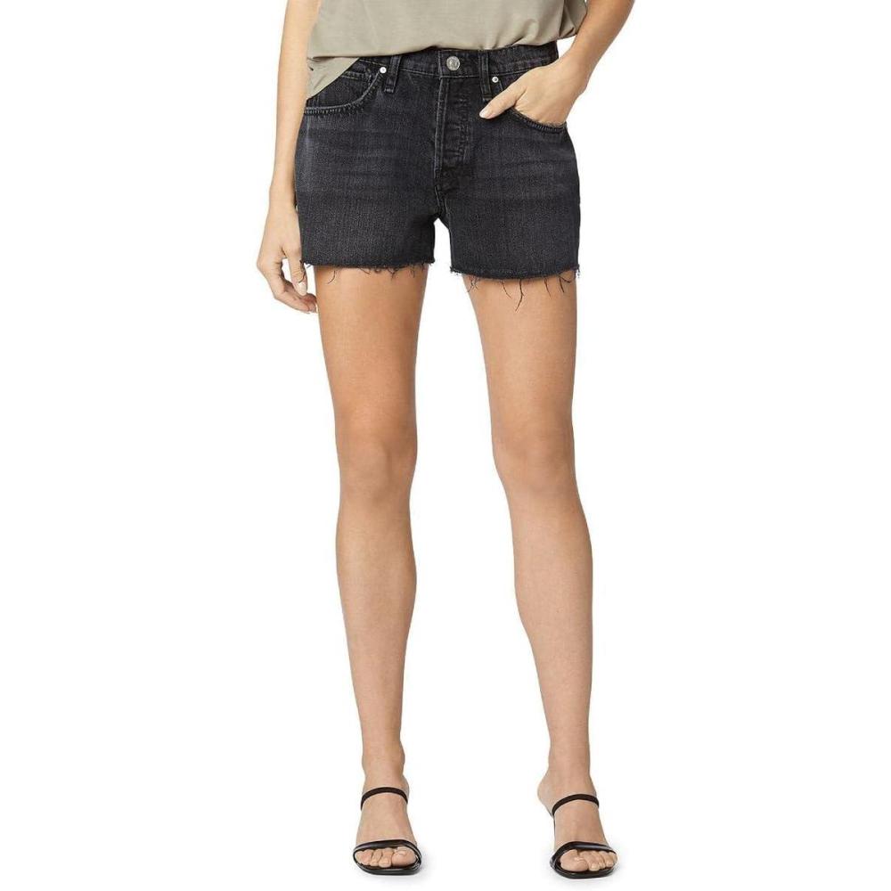 image:imageHudson Jeans Womens Lori High Rise Cut Off Jean ShortTainted Love