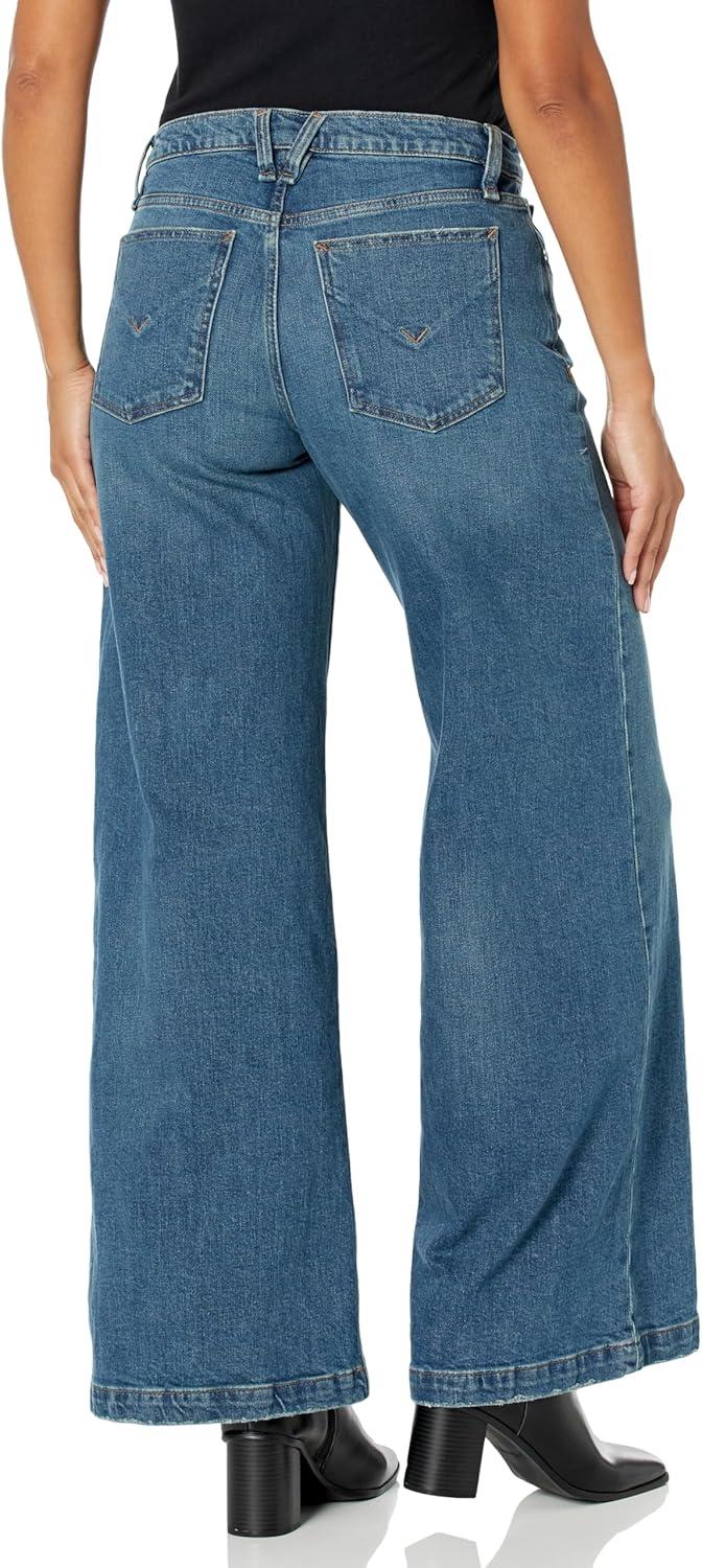 image:imageHUDSON Womens Freya MidRise Skater JeanDeep Blue Vintage