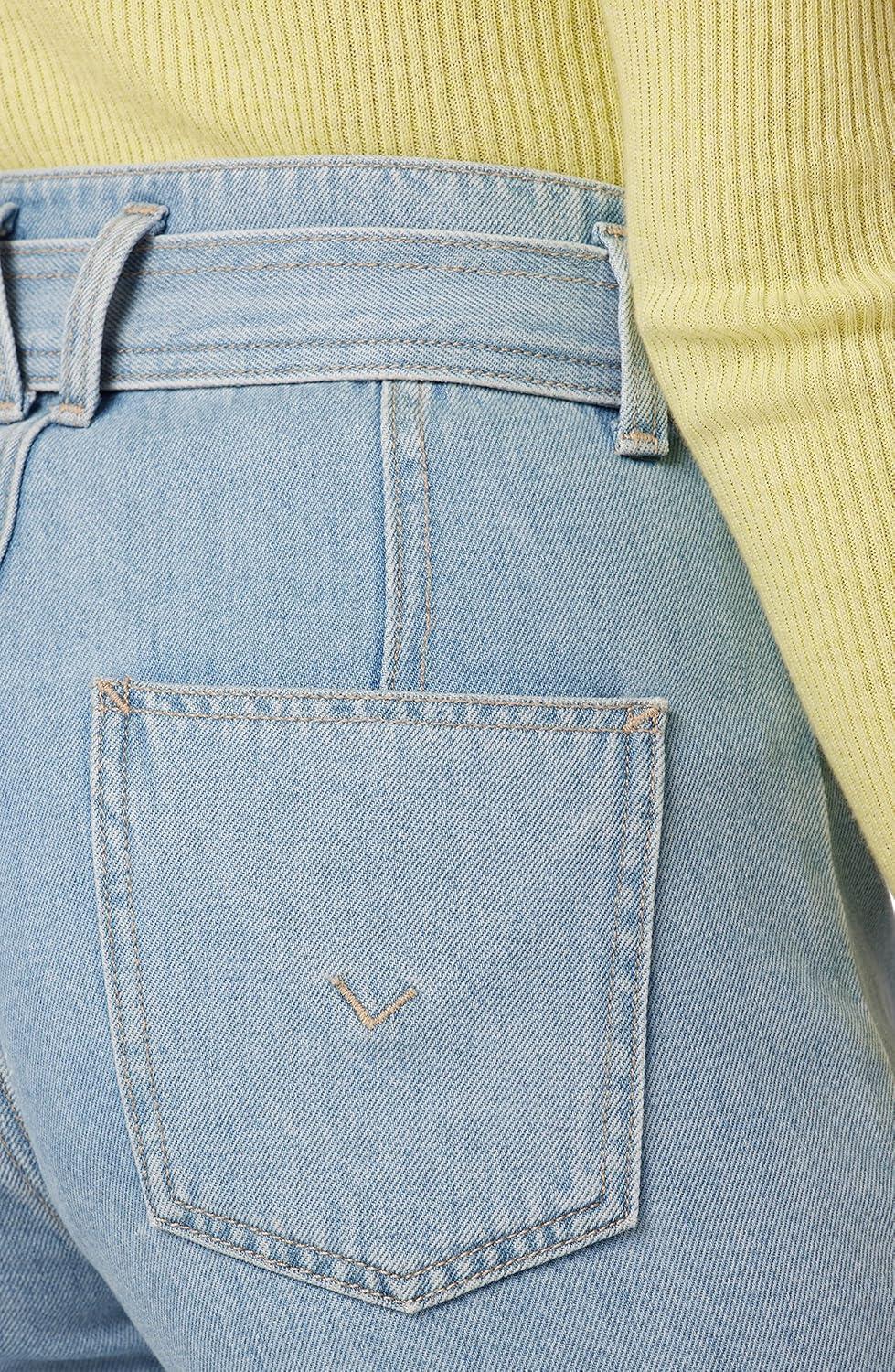 image:imageHUDSON Womens High Rise Utility ShortSpring Indigo