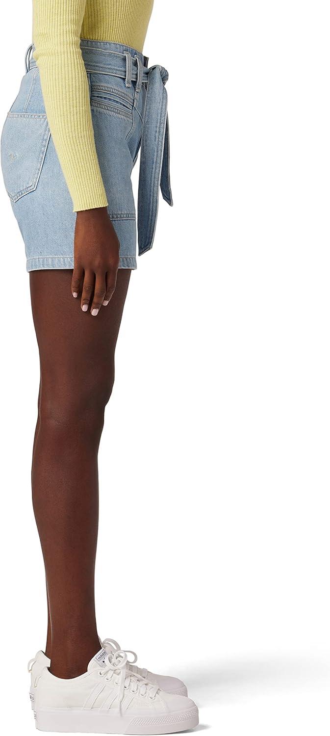 image:imageHUDSON Womens High Rise Utility ShortSpring Indigo