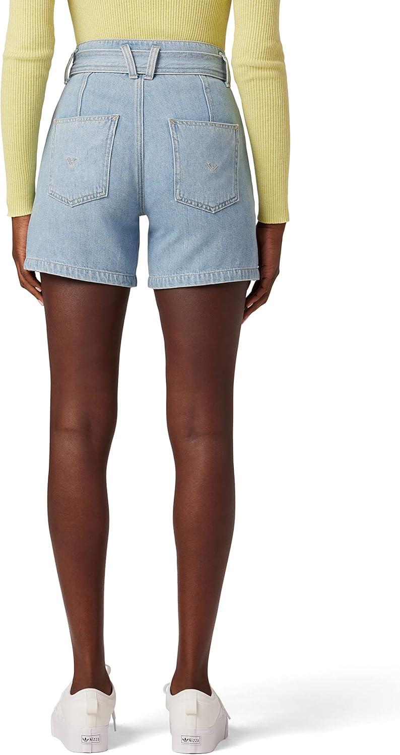 image:imageHUDSON Womens High Rise Utility ShortSpring Indigo