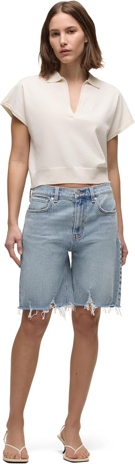 image:imageHUDSON Womens London LowRise Long ShortBlue Eyes