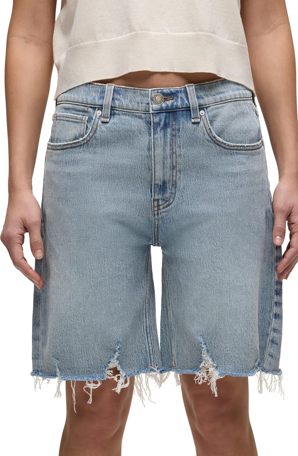 image:imageHUDSON Womens London LowRise Long ShortBlue Eyes