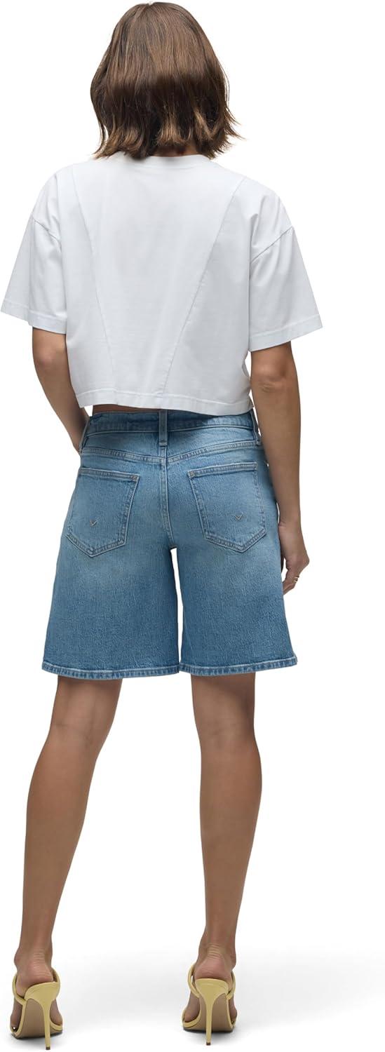 image:imageHUDSON Womens London LowRise Long ShortDenim Fresca