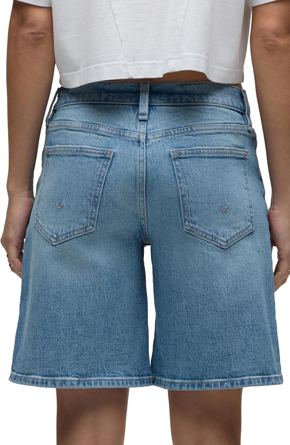 image:imageHUDSON Womens London LowRise Long ShortDenim Fresca
