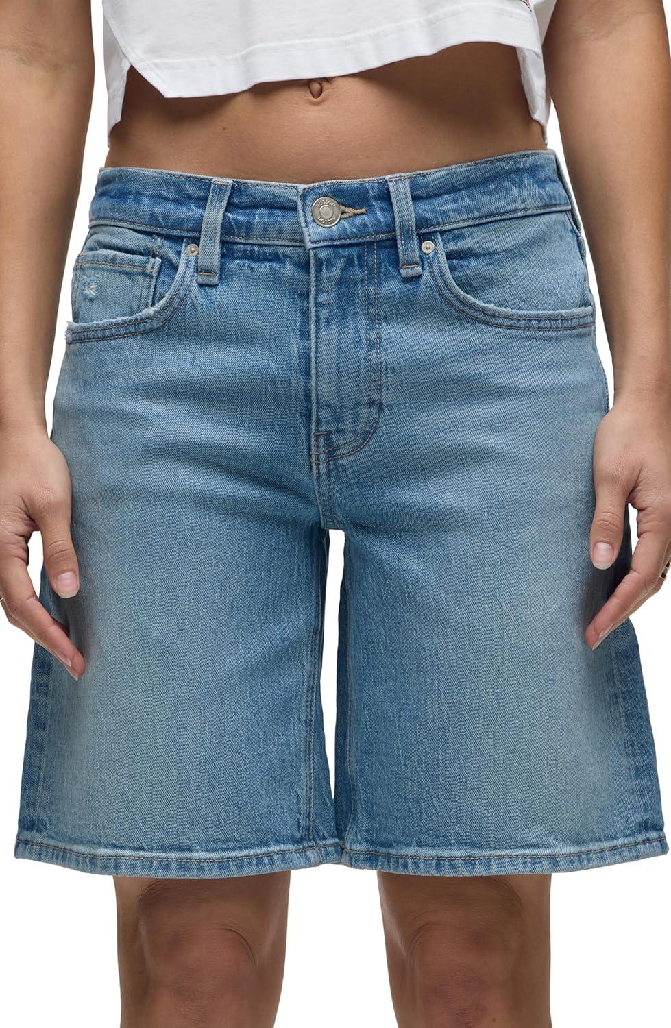 image:imageHUDSON Womens London LowRise Long ShortDenim Fresca