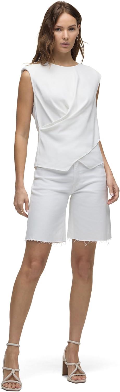 image:imageHUDSON Womens London LowRise Long ShortWhite