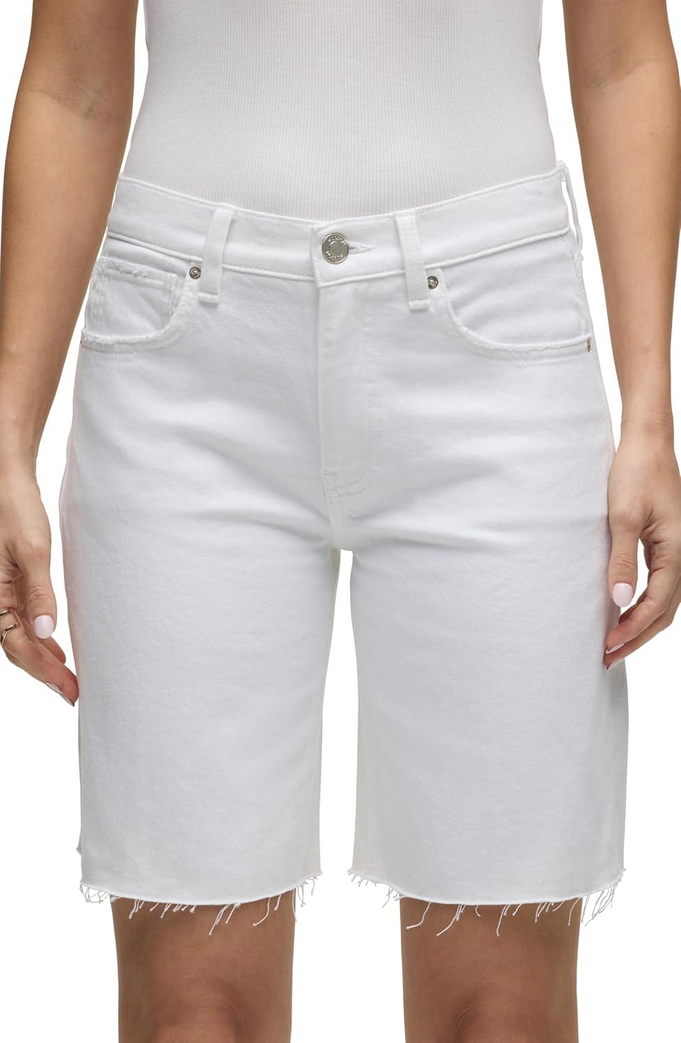 image:imageHUDSON Womens London LowRise Long ShortWhite