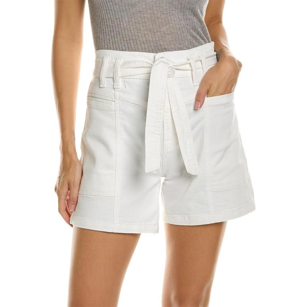 image:imageHUDSON Womens High Rise Utility ShortWhite