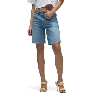 HUDSON Womens London Low-Rise Long Short(Denim Fresca)