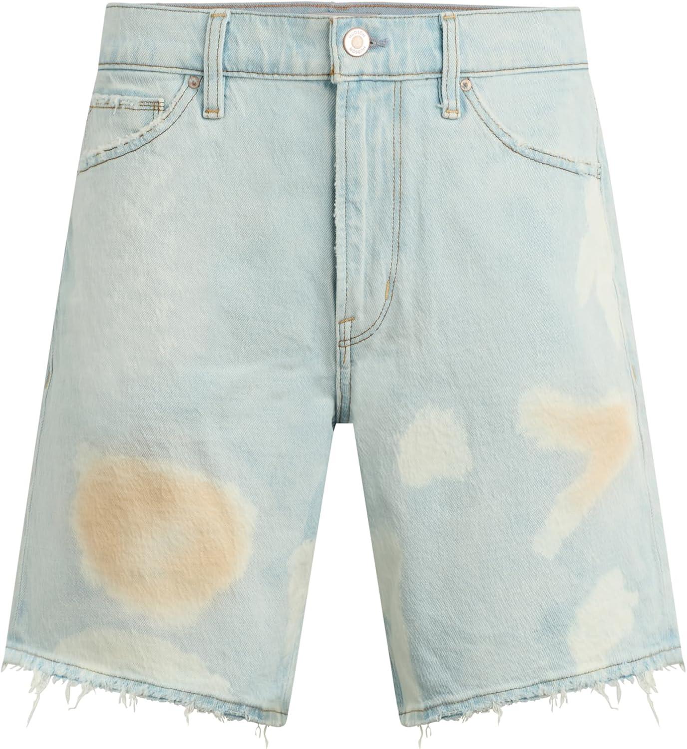 image:imageHUDSON Mens Clint Relaxed ShortBleached Cloud