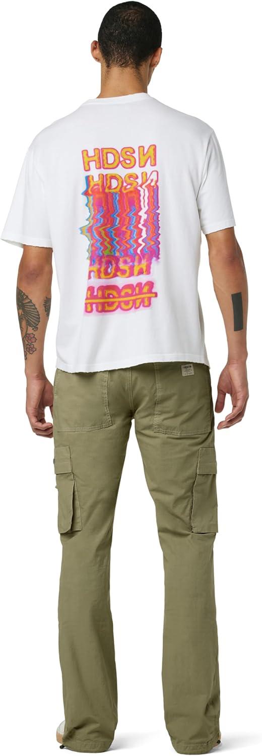 image:imageHUDSON Mens Walker Cargo Kick FlareRipstop Army