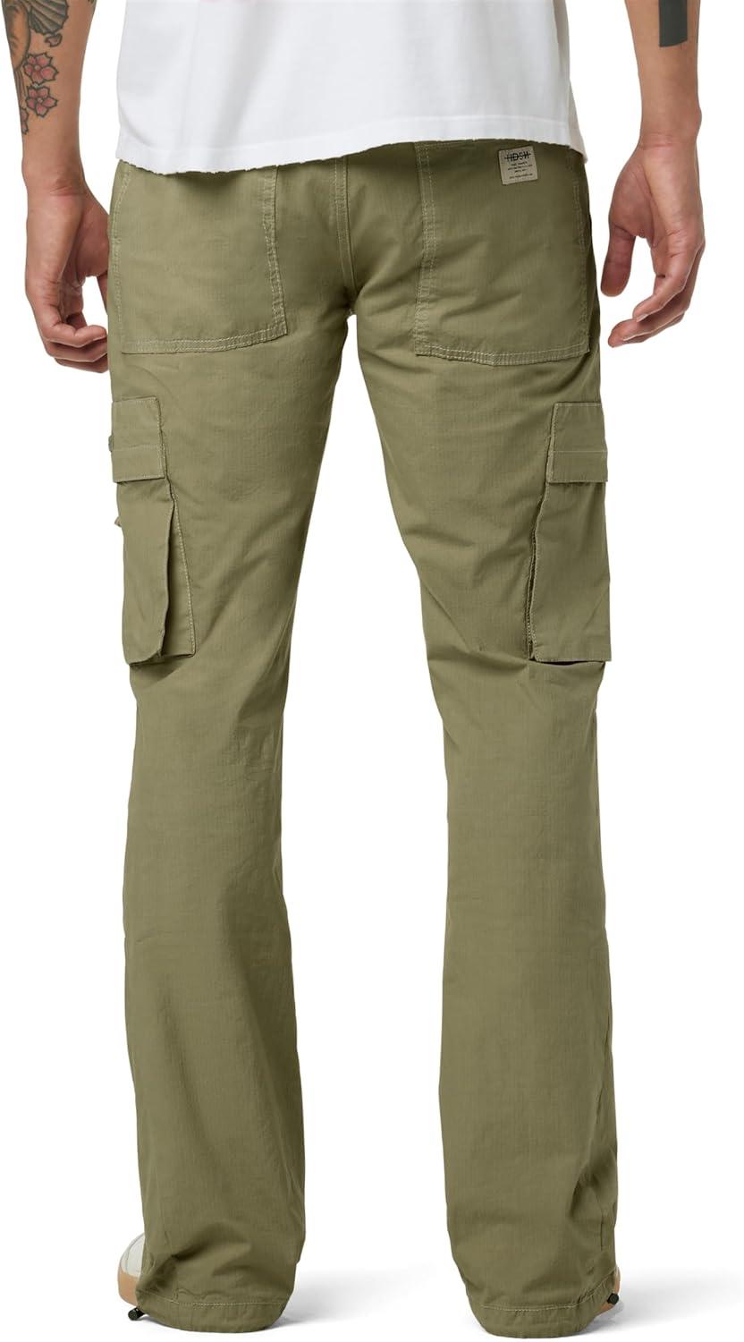 image:imageHUDSON Mens Walker Cargo Kick FlareRipstop Army