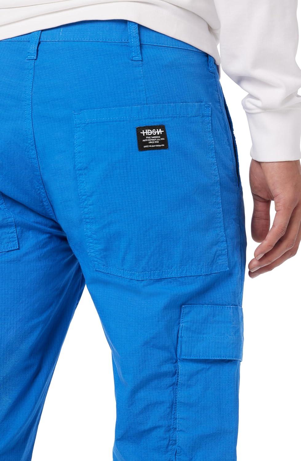 image:imageHUDSON Mens Walker Cargo Kick FlareRipstop Blue