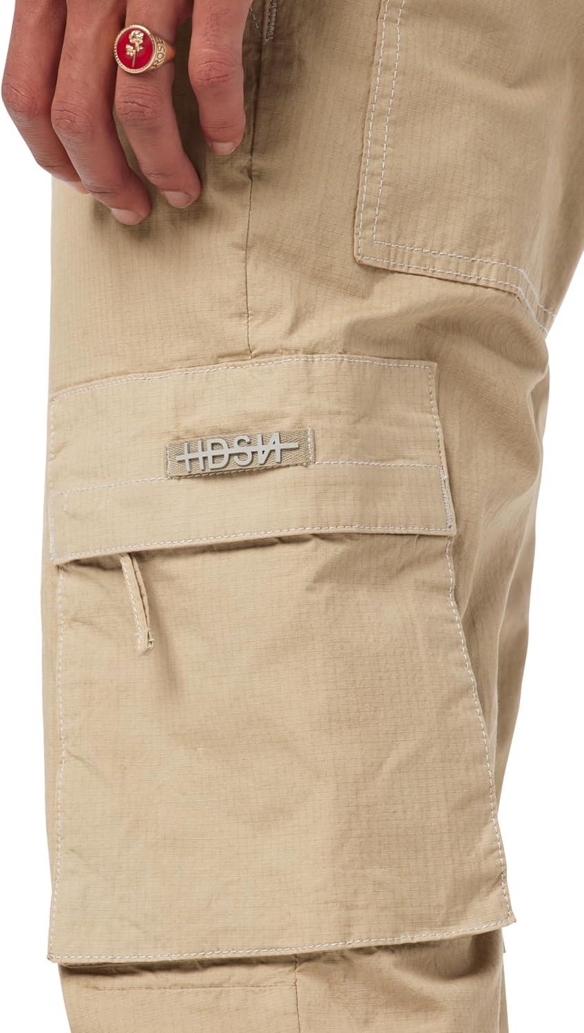 image:imageHUDSON Mens Walker Cargo Kick FlareRipstop Khaki