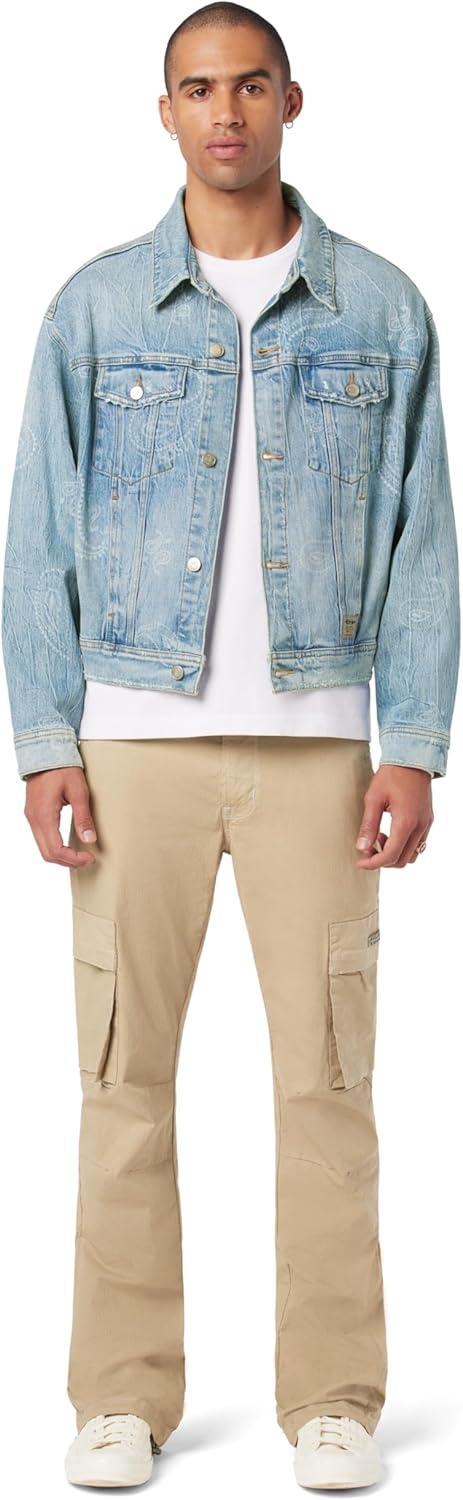 image:imageHUDSON Mens Walker Cargo Kick FlareRipstop Khaki