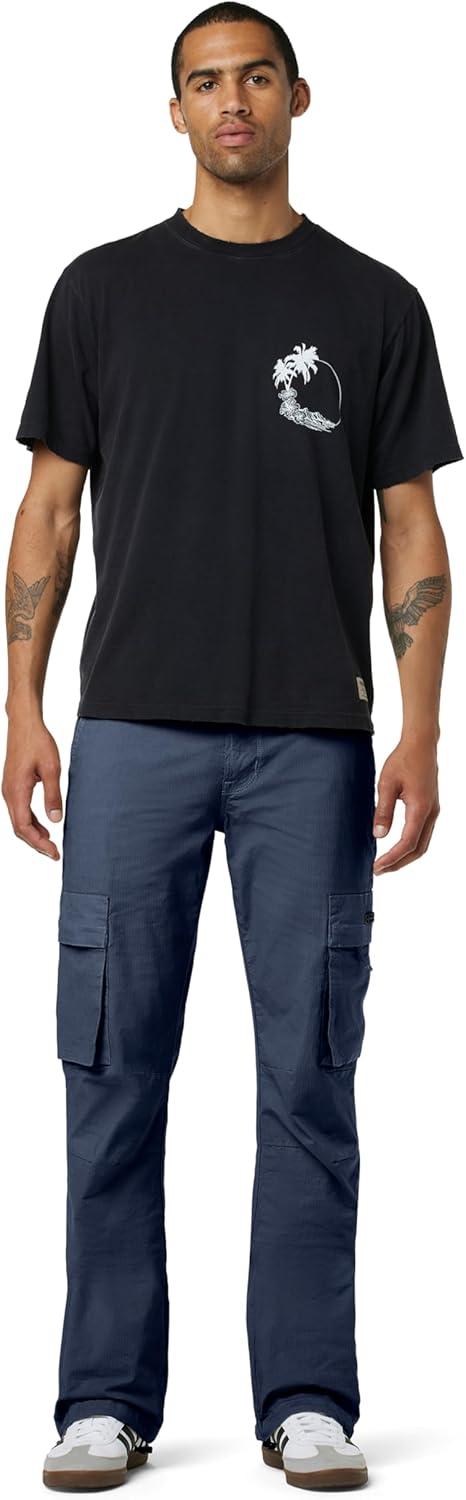 image:imageHUDSON Mens Walker Cargo Kick FlareRipstop Navy