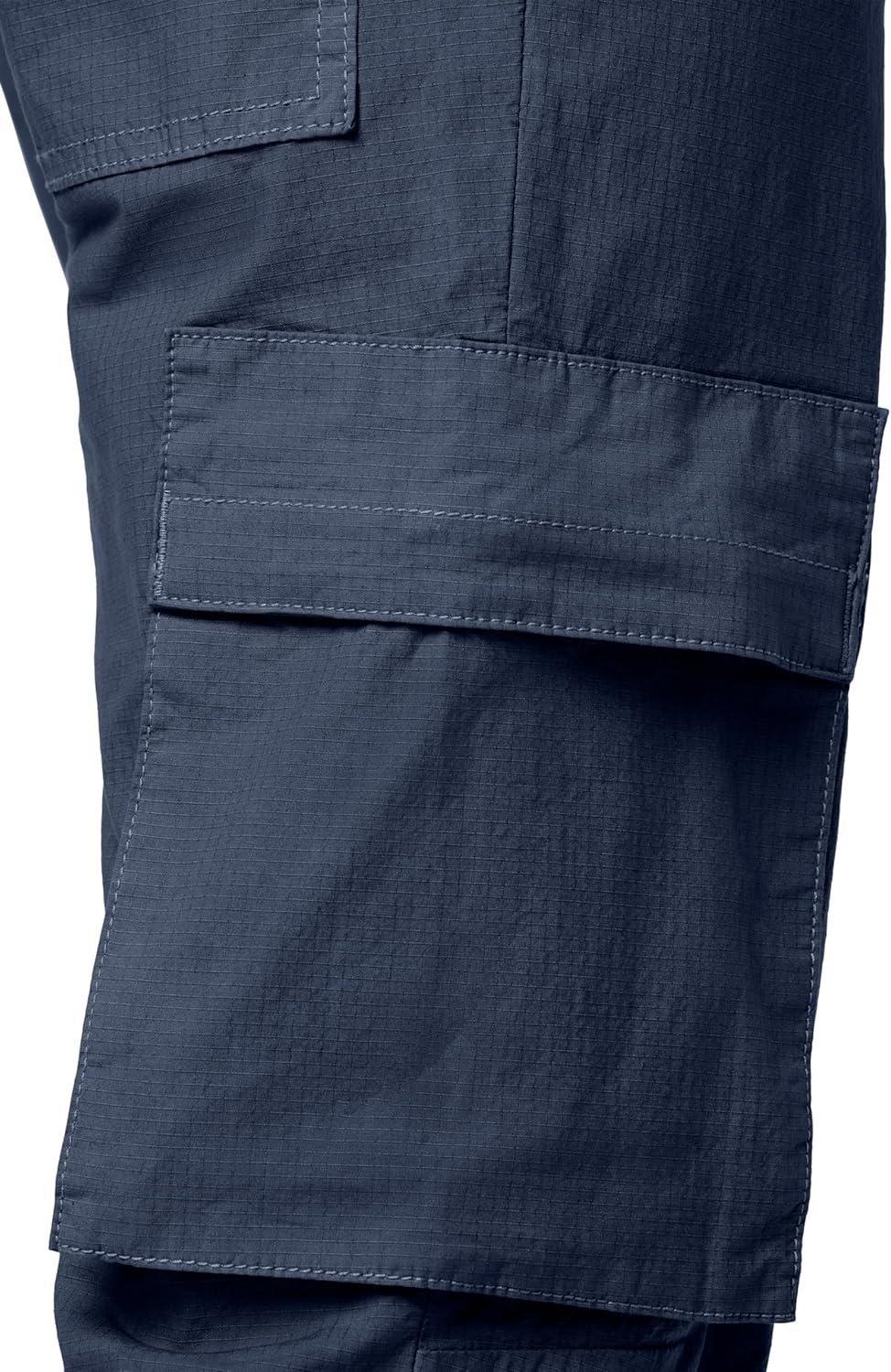 image:imageHUDSON Mens Walker Cargo Kick FlareRipstop Navy