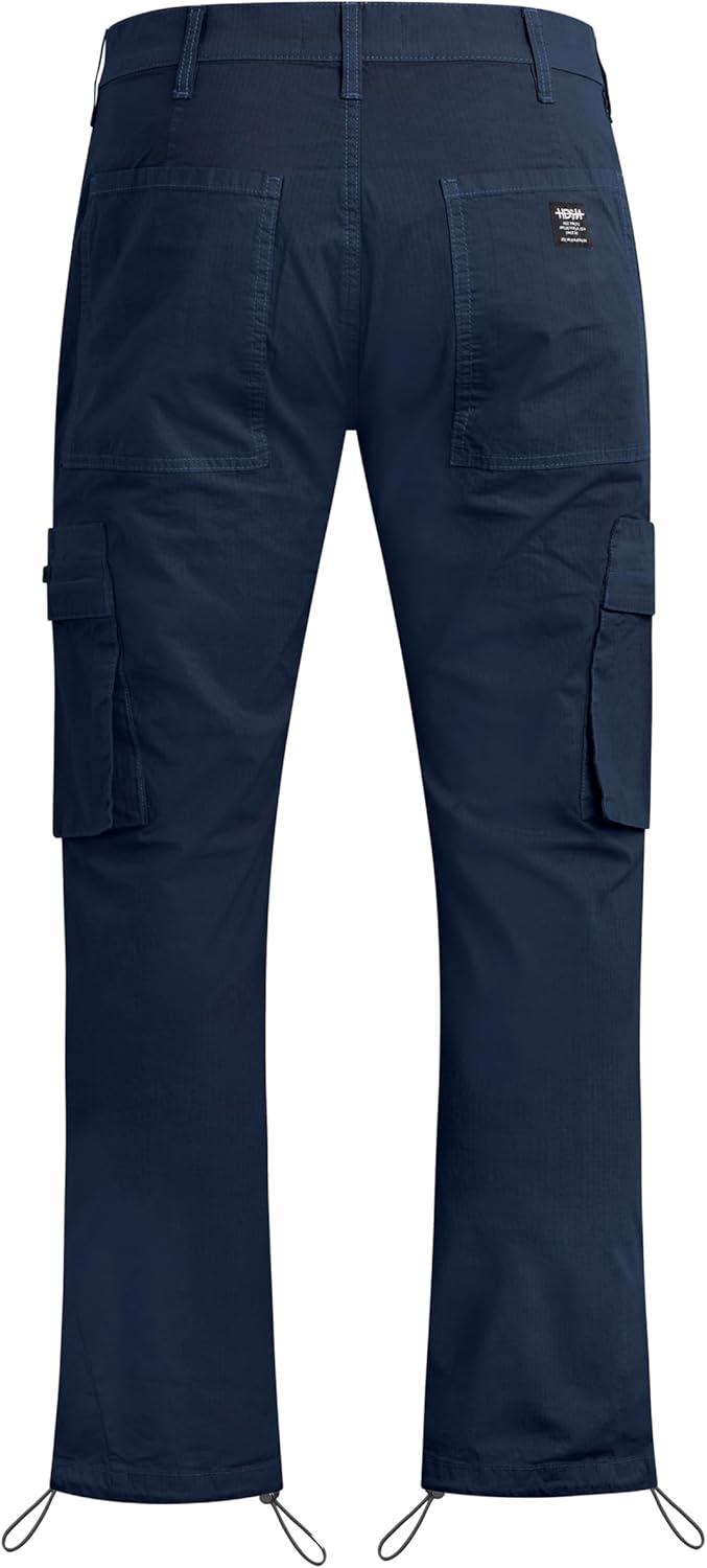 image:imageHUDSON Mens Walker Cargo Kick FlareRipstop Navy