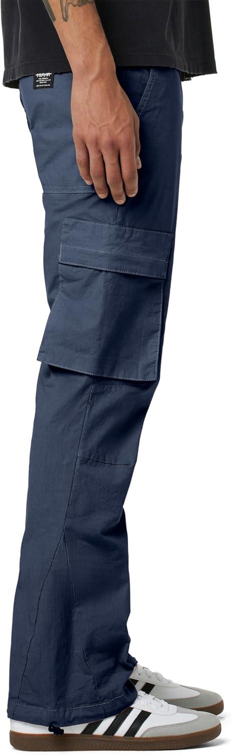 image:imageHUDSON Mens Walker Cargo Kick FlareRipstop Navy