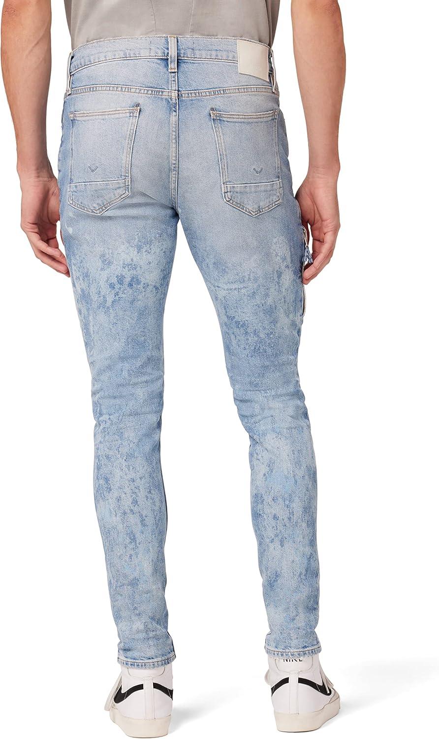 image:imageHudson Mens Zack Side Zip JeanClouds