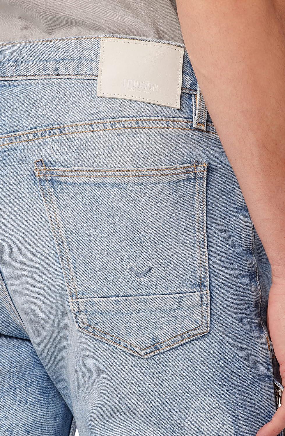 image:imageHudson Mens Zack Side Zip JeanClouds