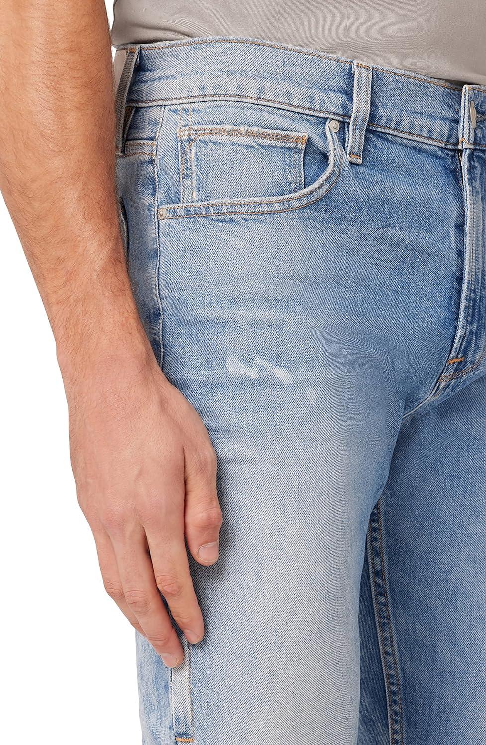 image:imageHudson Mens Zack Side Zip JeanClouds