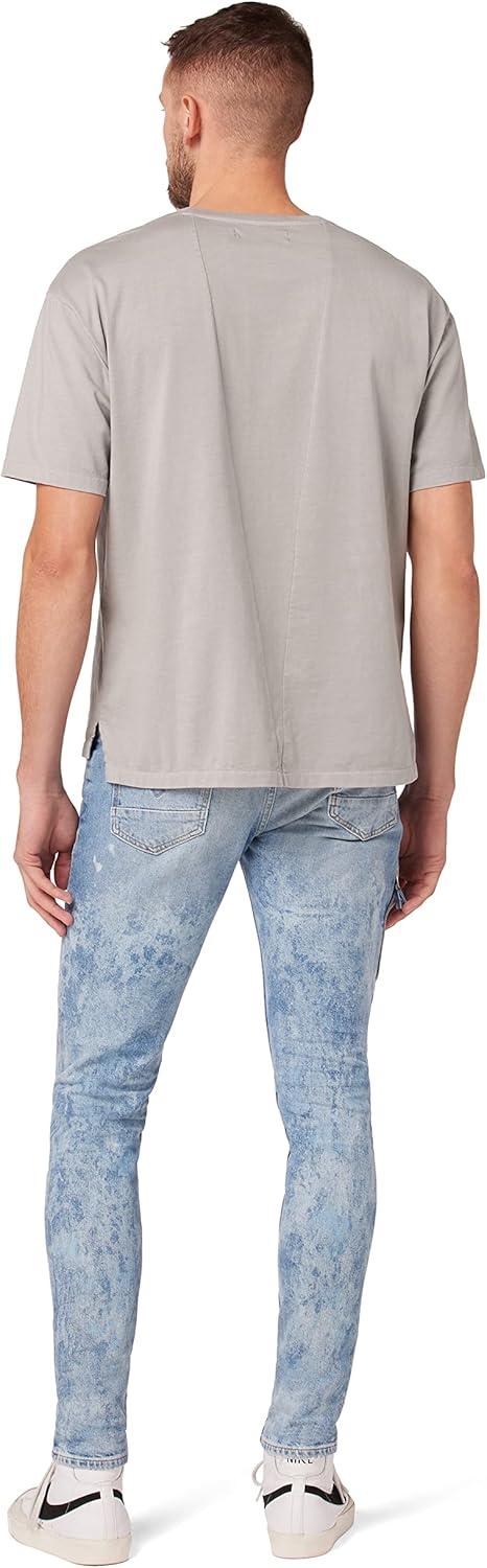 image:imageHudson Mens Zack Side Zip JeanClouds