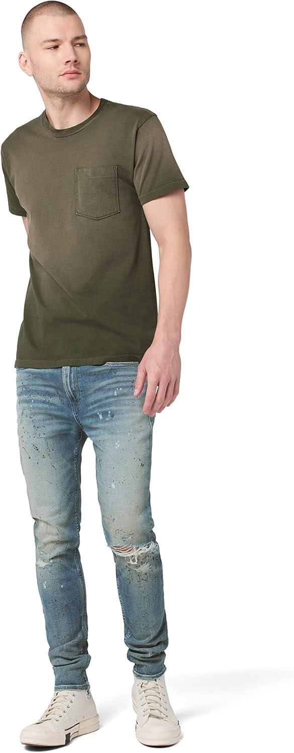 image:imageHudson Mens Zack Side Zip JeanGrey Splatter