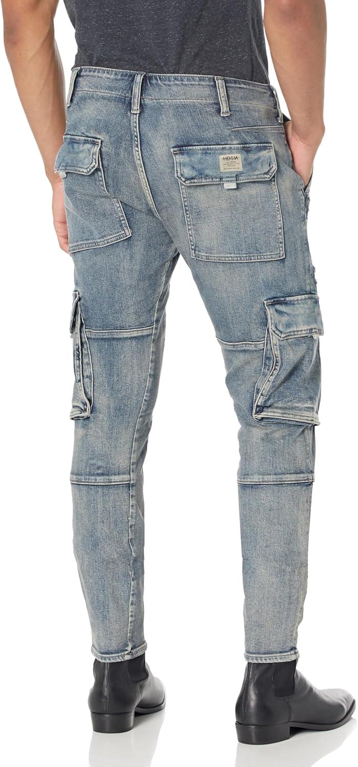 image:imageHudson Mens Zack Side Zip JeanLight Stone