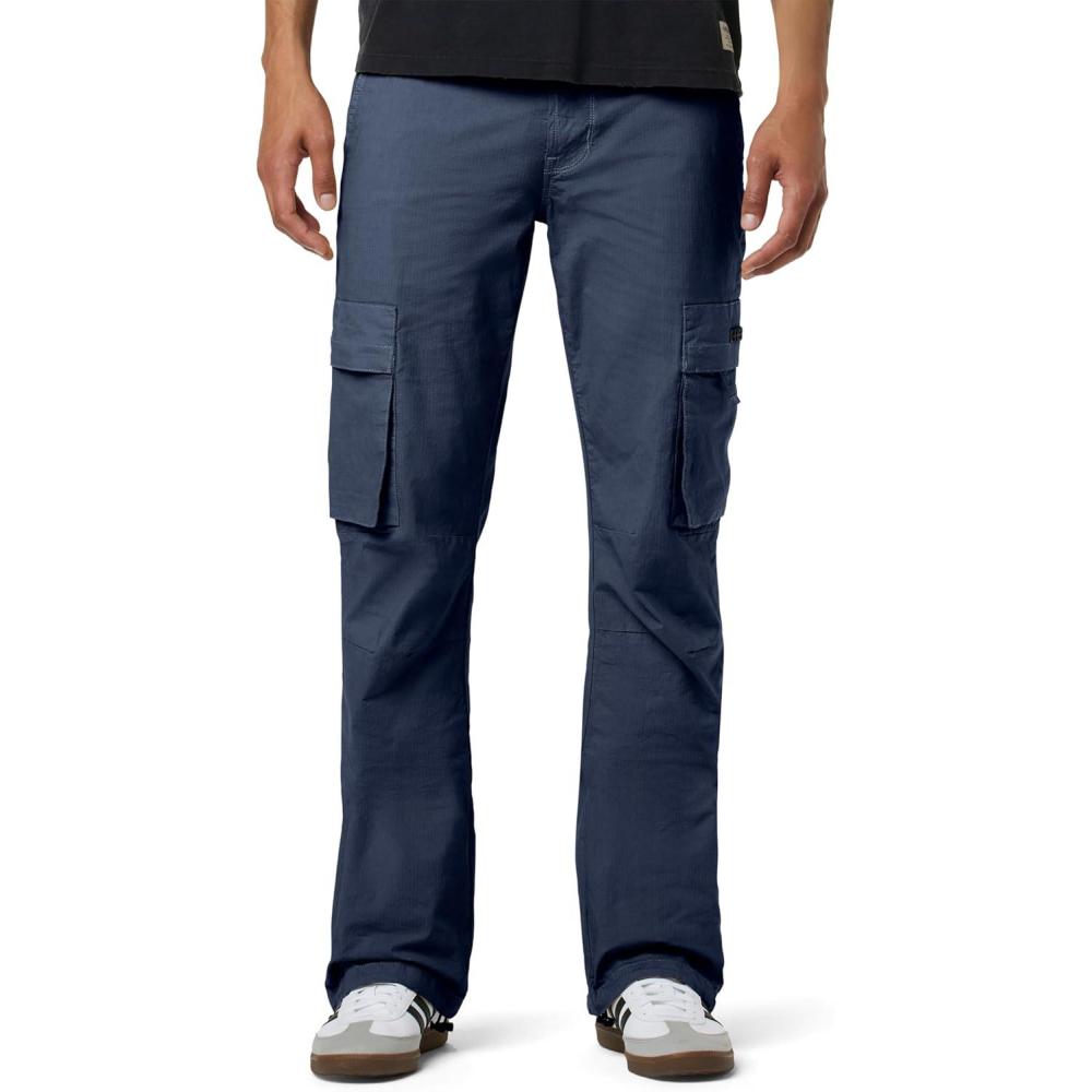 image:imageHUDSON Mens Walker Cargo Kick FlareRipstop Navy
