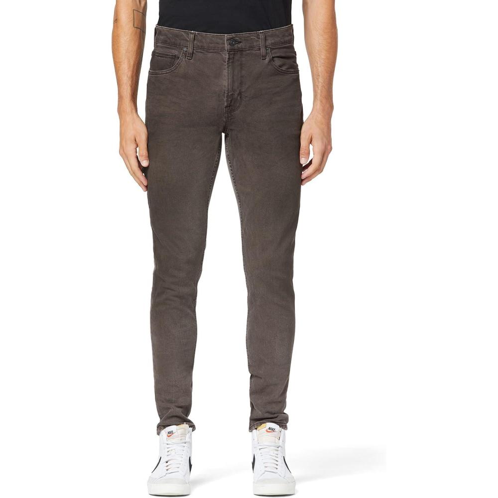 image:imageHudson Mens Zack Side Zip JeanStained Chocolate