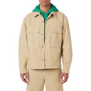 HUDSON Men’s Shirt Jacket(Work Khaki)