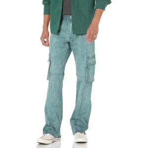 HUDSON Men’s Walker Cargo Kick Flare(Blue Streak)