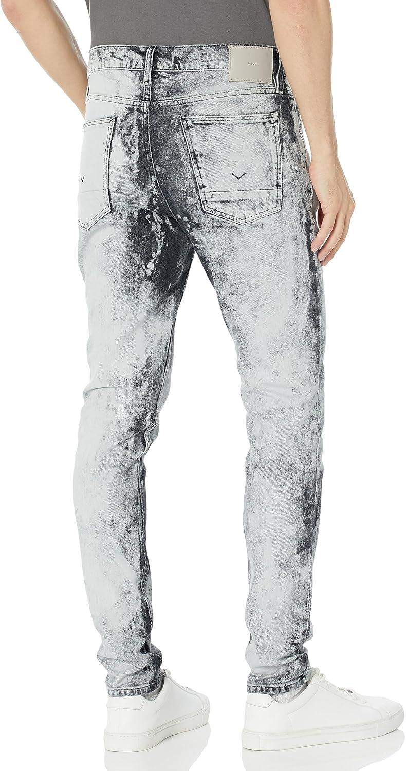 image:imageHUDSON Mens Zack Fashion JeanBleach Black